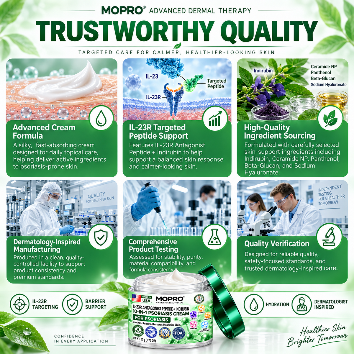 🔥 Only 10 left! Get 30% OFF your second purchase! MOPRO® helps reduce visible scaling, redness, dryness & itching while supporting psoriasis-prone skin. Limited stock — don’t miss out! 💚