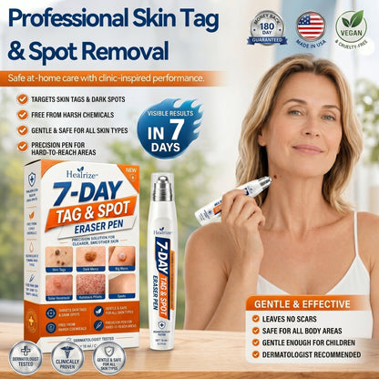 𝐏𝐡𝐚𝐫𝐦𝐚𝐜𝐢𝐬𝐭 𝐑𝐞𝐜𝐨𝐦𝐦𝐞𝐧𝐝𝐞𝐝 🎈🎈𝑯𝗲𝙖𝐥𝒓𝗶𝙯𝗲® 7-𝐷𝑎𝑦 𝗧𝐚𝐠 & 𝗦𝗽𝐨𝐭 𝐄𝐫𝒂𝒔𝒆𝒓🪄(Zero 𝐏𝐚𝐢𝐧, Zero 𝐒𝐜𝐚𝒓𝒔 Rollerball)👩‍⚕️