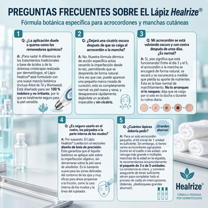 🍠𝐓𝐢𝐞𝐧𝐝𝐚 𝐨𝐟𝐢𝐜𝐢𝐚𝐥 𝐝𝐞 𝐥𝐚 𝐦𝐚𝐫𝐜𝐚  𝐇𝐞𝐚𝐥𝐫𝐢𝐳𝐞® 𝐁𝐨𝐫𝐫𝐚𝐝𝐨𝐫 𝐝𝐞 𝐕𝐞𝐫𝐫𝐮𝐠𝐚𝐬 𝐲 𝐌𝐚𝐧𝐜𝐡𝐚𝐬 𝐝𝐞 𝟕 𝐃í𝐚𝐬(Roll-on Cero Dolor, Cero Cicatrices)