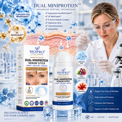 SAVE 30% WITH OUR BUNDLE DEAL Stock up on your MOPRO® Serum Sticks and enjoy 30% OFF. More sticks, better value, easier daily care.