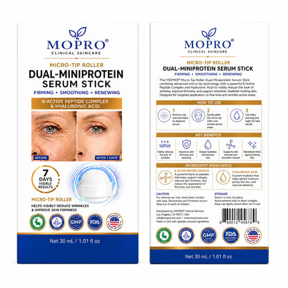 SAVE 30% WITH OUR BUNDLE DEAL Stock up on your MOPRO® Serum Sticks and enjoy 30% OFF. More sticks, better value, easier daily care.